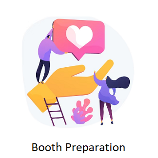 Booth setup